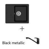 HELIKA Set sudoper + slavina Notus SQ102-W + Eko