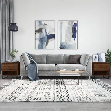 Stolići za kavu 2 kom boja hrasta 50x46x50 cm konstruirano drvo