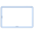 SAMSUNG Maskica Frame Cover za Galaxy Tab S11 Ultra EF-JX930CLEGWW, plava