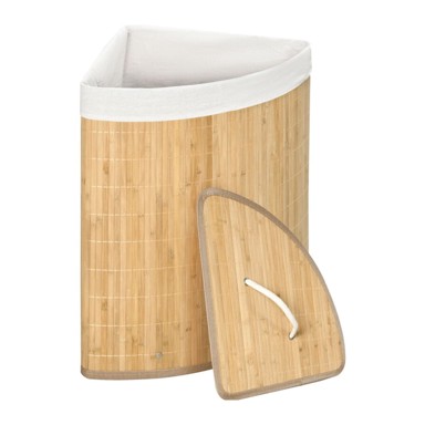COMPACTOR Bambusova košara za rublje u prirodnoj boji 40 l Bamboo
