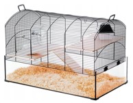 ZOLUX Kavez za glodavce Neo Panas XL s pladnjem od stakla, crni