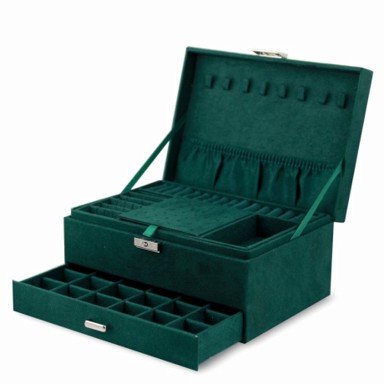 LIVEFY Kutija za nakit Luma, zelena