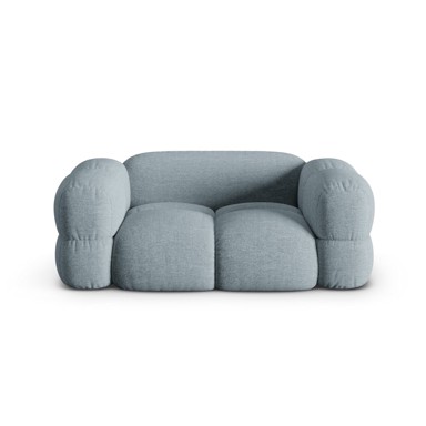 COSMOPOLITAN DESIGN Svijetlo plava sofa 180 cm Loretto, 180x100x68 cm