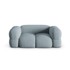 COSMOPOLITAN DESIGN Svijetlo plava sofa 180 cm Loretto, 180x100x68 cm