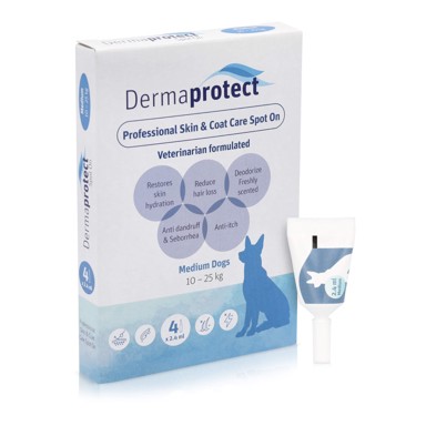 SOLANO Ampule za pse Derma protect, M