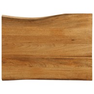 Stolna ploča 80x60x3,8 cm od masivnog drva manga sa živim rubom