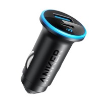 ANKER Auto punjač 323, A2735G11, USB-C, USB-A, 52,5W, crni