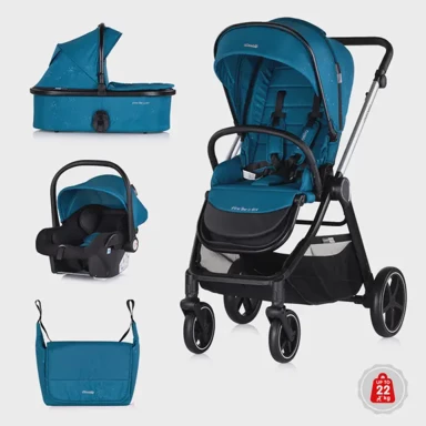 CHIPOLINO Kolica 3u1 Oasis