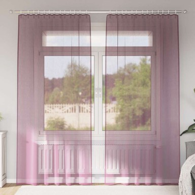 Gotove zavjese 140x245 cm 2kom, ljubičaste