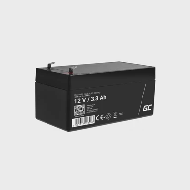 GREEN CELL AGM akumulator 12V 3.3Ah, VRLA, bez održavanja