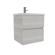 Kupaonski ormarić OMEGA, panel Soft Gap, 55 cm, Halifax light