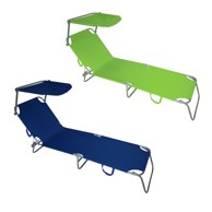 Sklopiva ležaljka sa sjenilom 24x184x55 cm