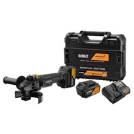 DEWALT McLaren akumulatorska kutna brusilica XR, 18 V, 125 mm, 2 x 5,0 Ah