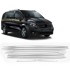 Obloga prozora za vrata od nehrđajućeg čelika, kromirana, mercedes Vito W447 L2 2014
