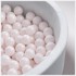 PLUSH NEST Loptice za bazen 6 cm 200 kom, svijetlo roze