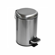 TENDANCE Kanta za smeće na pedalu, soft close, metal, krom 3 l