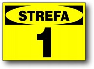 Tabla 1. zona opasnosti od eksplozije, SZW-1