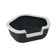 FERPLAST WC za mačke Dama kutni 57,5x51,5x22 cm