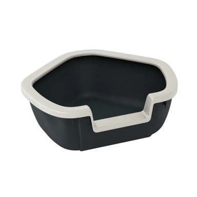 FERPLAST WC za mačke Dama kutni 57,5x51,5x22 cm
