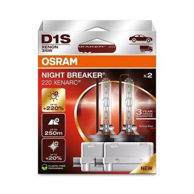 OSRAM Xenon svjetiljka D1S XENARC Night Breaker 220, 3-godišnja garancija
