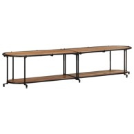 TV ormarić 200x42x40 cm od masivnog bagremovog drva