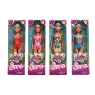 Lutka Sara s ljetnom odjećom