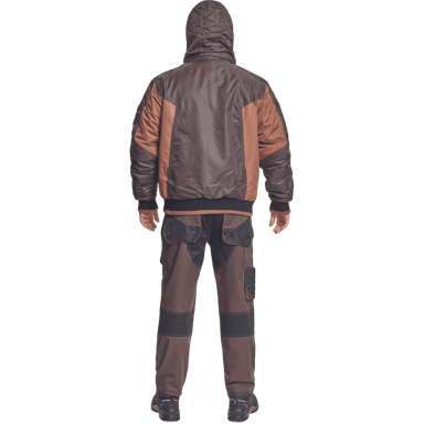 CERVA Pilotska jakna Dayboro, tamnosmeđa, L