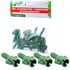 GARDEN LINE Set držača za štapove 11 mm 12 komada 3373, zelena