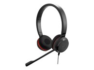 JABRA Slušalice Evolve 30 II MS, crne, on-ear, Stereo