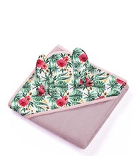 BABYONO Ručnik pamuk, 100x100 cm, roza