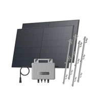 ECOFLOW Krovna solarna elektrana Stream, kosi krov, mikroinverter + 2×520W solarni paneli