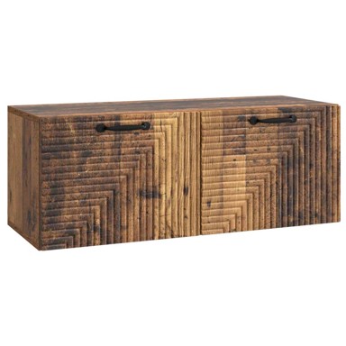 Zidni TV ormarić, 78,5 x 31 x 30 cm, konstruirano drvo, staro drvo