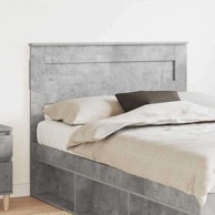 Uzglavlje za krevet 120 cm, beton sivo
