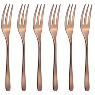 SAMBONET Set vilica za kolače Taste 6 kom. bakar