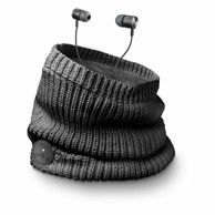 CELLULARLINE Šal sa slušalicama Music Scarf 2019, Bluetooth, crna