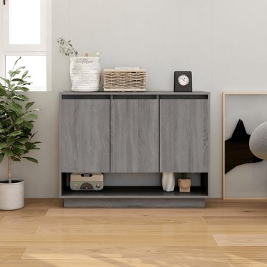 Komoda boja sivog hrasta sonome 97 x 31 x 75 cm od iverice