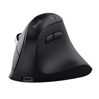 TRUST Miš Vyran, 4800 DPI, RF bežični + Bluetooth, crna