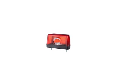 KAMAR Svjetlo registarske tablice, univerzalno, crveno 12/24V, L4514