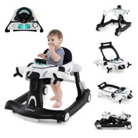 NORTHIX Hodalica za bebe 6 u 1 s pladnjem i glazbom, sklopiva