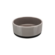 TRIXIE Posuda za pse, keramička s gumenim rubom 0,4 l/fi-12 cm, siva