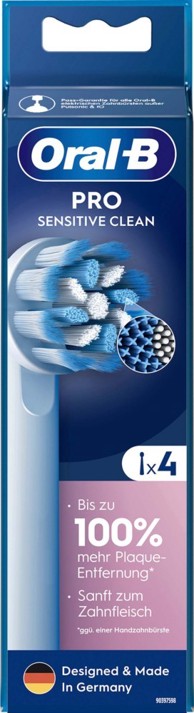 ORAL-B Zamjenske četkice Sensitive Clean, 4 kom, bijele