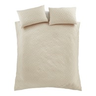 CATHERINE LANSFIELD Posteljina Jacob Geo za bračni/produženi krevet 230x220 cm Bež