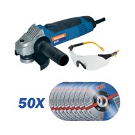 Kutna brusilica WB 550 WS N, set