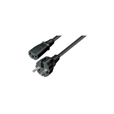 TRANSMEDIA Naponski kabel, Schuko, IEC 320 plug, 1.5m
