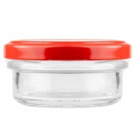 BE Staklenka 65 ml s poklopcem