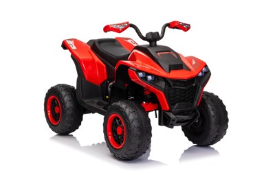 Quad na akumulator Fast Wheel 4x4, crveni