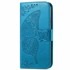 Preklopna futrola za Xiaomi Poco F7, leptir, plava