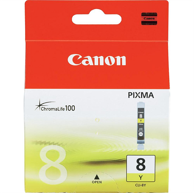 CANON Tinta, CLI-8, original, žuta