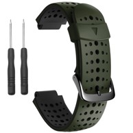 Silikonski remen za sat Garmin Forerunner 735XT 630 620 230 235 220 - Maslinasto zelena