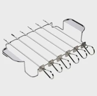 KAMADO Set 6 ražnjića na nosaču